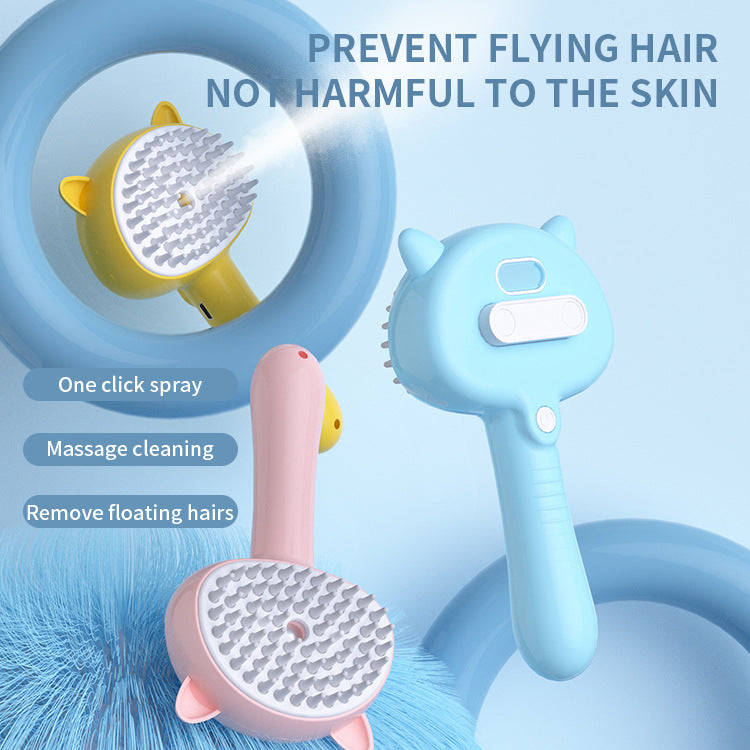 Top1 Pet Care grooming brush for managing loose pet fur
